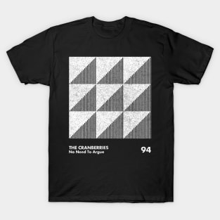 The Cranberries / Minimal Graphic Design Tribute T-Shirt